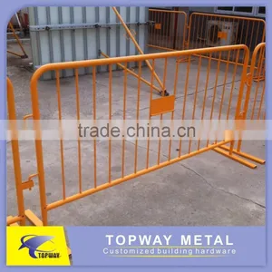 Orange Steel Safety Fence thumbnail-1