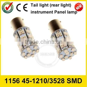 S25 1156 1157 12V P21W Bay15D BA15S Stop Light Tail Light Car Mini Led Bulb S25 5050 thumbnail-5