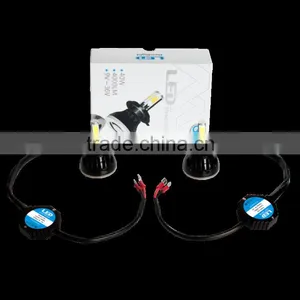 Car Led H3 80w 8000lm H3 6000k Led Headlight 12v Car Upgrade Conversion Bulb Kit White thumbnail-1