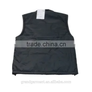 Mens Multi-pockets Sleeveless Work Vest thumbnail-3