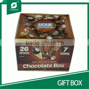 PRINTED CARDBOARD GIFT BOX PACKING CHOCOLATED thumbnail-6