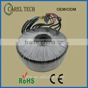 CE ROHS 220V 230V 120V Toroidal Transformer 12V 300VA 600VA, Toroidal Transformer Power Manufacturer China thumbnail-1