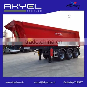 2 Axle 3 Axle Tipper Semi Trailer thumbnail-4