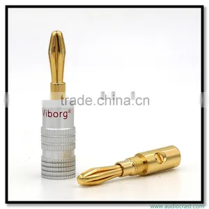 OEM Speaker Connector Audio Video Plug Male Banana thumbnail-3
