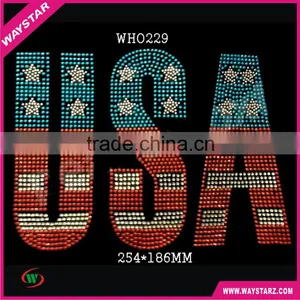 New Product USA Rhinestone Design Transfers thumbnail-1