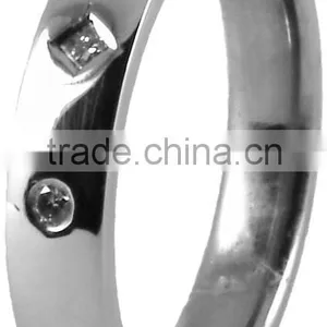 Palladium Diamond Bands thumbnail-1
