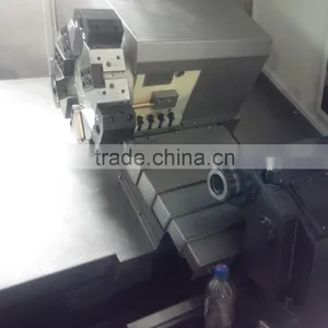 Slant Bed CNC Lathes TCK46A Linear Guideway With Tailstock thumbnail-1