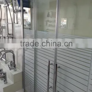 Bathroom Glass Shower Screen for Middle East Market D707 Quality Choice thumbnail-3