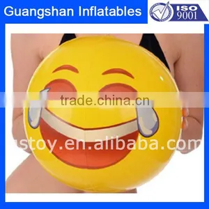 Custom Inflatable Emoji Smile Beach Ball thumbnail-2