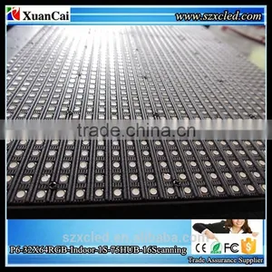 CE RoHS P6-32x64(192X384MM) Indoor Full Color RGB Panels Led Display Module Quality Choice thumbnail-1