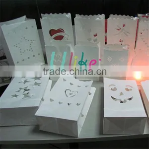 Lantern Candle Bag Fireproof Candle Bag Paper Floor Standing Paper Lantern thumbnail-4