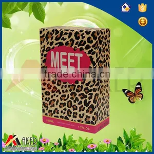 Leopard Pattern Printed Paper Gift Box thumbnail-1
