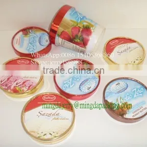 340ml Ice Cream Paper Cup With Haagen Daz Lid thumbnail-3