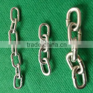 Electro Galvanized DIN763 Chain ,galvanized Link Chain,galvanized Stud Link Chain thumbnail-1