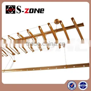 Ceiling Mounted Fancy Metal Clothes Hanger Rack for Clothes thumbnail-2