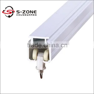 Plastic PVC Double Curtain Track Rail Fitting thumbnail-6