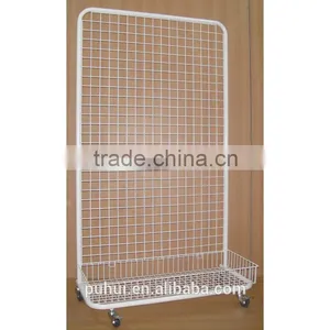 Floor Standing Foldable Metal Display Fixture With Quality Gurantee thumbnail-2