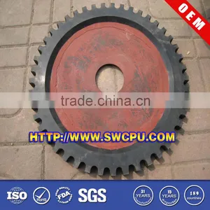 Custom CNC Plastic Steel Iron or Metal Large Diameter Spur Gear thumbnail-1