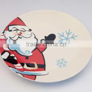 Porcelain Dinner Plate Christmas Item Ceramic Flat Plates thumbnail-1
