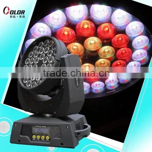 Guangzhou Stage Llighting 36*8W RGBW 4 in 1 Led Moving Wash Light thumbnail-1