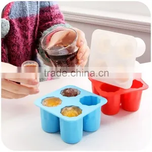 Hot Sell Shot Glass Shaped Silicone Ice Mold thumbnail-5