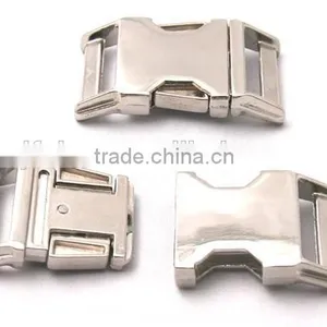 High Polished Zinc Alloy Metal Side Release Buckles thumbnail-1