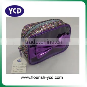 Glitter With Pvc Cosmetic Bag thumbnail-1