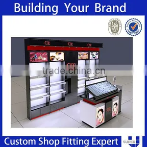 Shopping Mall Makeup Kiosk High Quality Customized Cosmetic Shop Display thumbnail-2