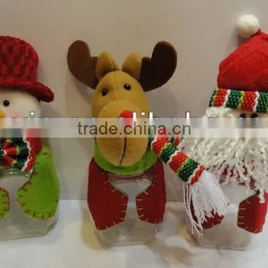 Candy Jar/ Christmas Candy Jar/ Christmas Santa Jar/ Christmas Gift thumbnail-1