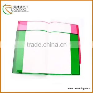 PVC,PP, CPP Clear Vinyl Book Covers, Holographic Book Cover thumbnail-4