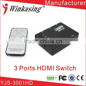 Best Outlet 3 in 1 Out HD Remote Control HDMI Switch thumbnail-1