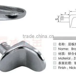 Hidden Shelf Brackets Glass Shelf Hardware Glass Shelf Support thumbnail-6