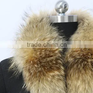 RC05 Full Raccoon Fur Collar High Quality thumbnail-4
