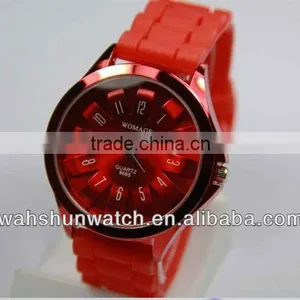 2013 Silicone Alloy 5 Atm Waterproof Unisex Watch Brands thumbnail-1