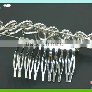 Wholesale Bling Bling Rhinestone Wedding Crowns thumbnail-4
