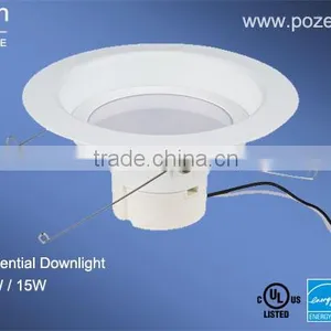 Hot Sale 6 Inch Led Down Light Led Recessed Downlight Led Residential 15w ul Energy Star thumbnail-1