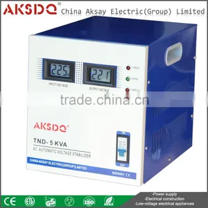 Full Copper Home Single Phase 50HZ/60HZ 220v SVC 0.5KVA~30KVA Servo Refrigerator Automatic Voltage Stabilizer Manufacture thumbnail-3