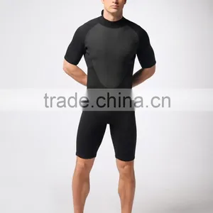 Comfortable and Elastic Black Lycra Short Nylon Wetsuit Waterproof Windproof Bikini Shirt thumbnail-2
