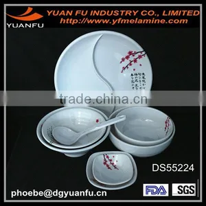 Elegant Design Hotel Melamine Party Dinner Set thumbnail-1