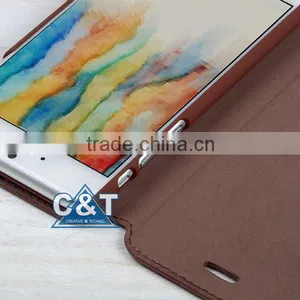C&T Luxury Leather Wallet Flip Case for Oppo Mirror 5 thumbnail-6