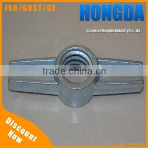 High Quality Galvanized Adjustable Screw Base Jack Nut Manufacturer thumbnail-4