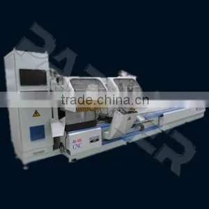 Aluminum Profile Window Door Any Angle Double Head CNC Cutting Machine thumbnail-1