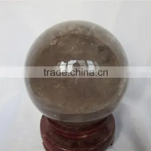 Customized Smoky Quartz Sphere Ball for Sale thumbnail-4