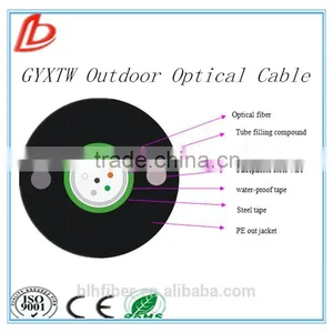 Outdoor G652D SM 2-288 Core Gyxtw Loose Tube Fiber Optic Cable thumbnail-1