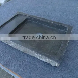 Blue Stone Rectangle Vessel Sink thumbnail-1