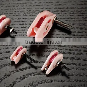 99%AL2O3 Wire Jump Preventer (Ceramic Roller Guide) High Resistent Ceramic thumbnail-1