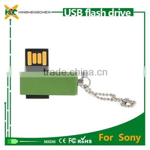 Promotional Gift Swivel Metal Mini Usb Stick Memory for Sony thumbnail-1