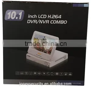 All in One 10.1 Inch LCD Monitor HDMI P2P CCTV Security 8CH NVR thumbnail-3