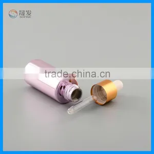 China Style Cosmetic Packaging Essential Oil Bottle With Lid Dropper thumbnail-3