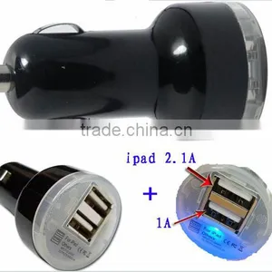 Dual Usb Car Charger for Iphone Charger thumbnail-1